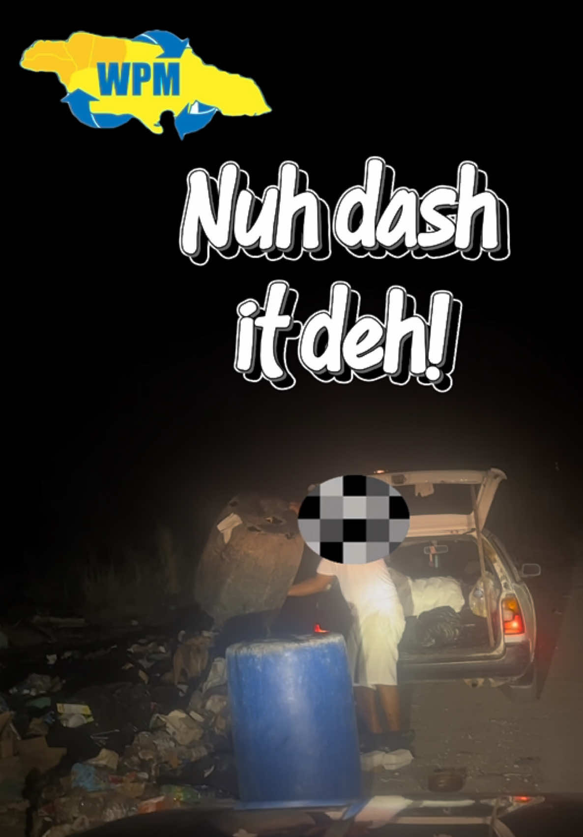 , Tiktok (illegal waste dumping): N’oubliez pas que le Seigneur vous regarde et nous aussi ! Si vous voyez des décharges illégales